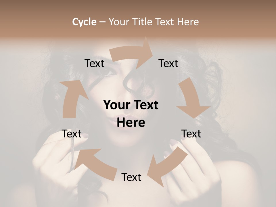 Luxury Model Elegant PowerPoint Template