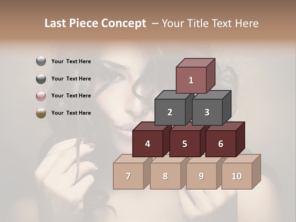 Luxury Model Elegant PowerPoint Template