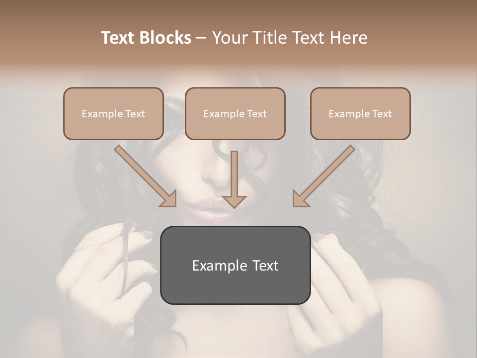 Luxury Model Elegant PowerPoint Template