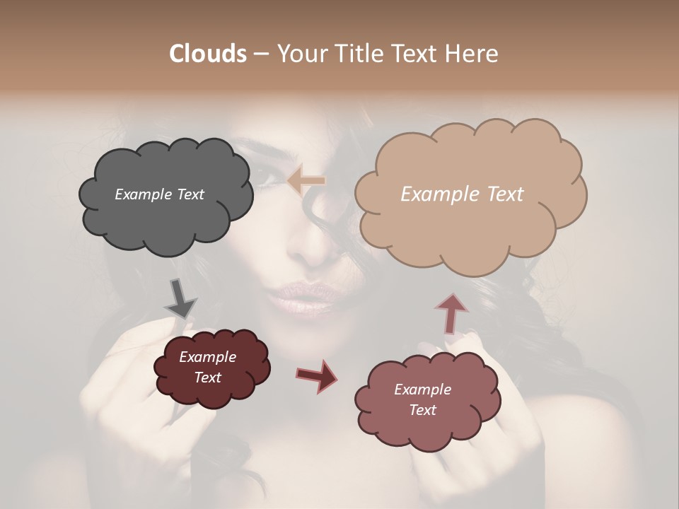 Luxury Model Elegant PowerPoint Template