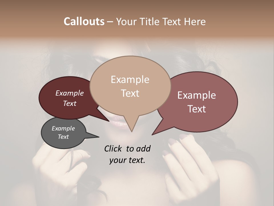Luxury Model Elegant PowerPoint Template