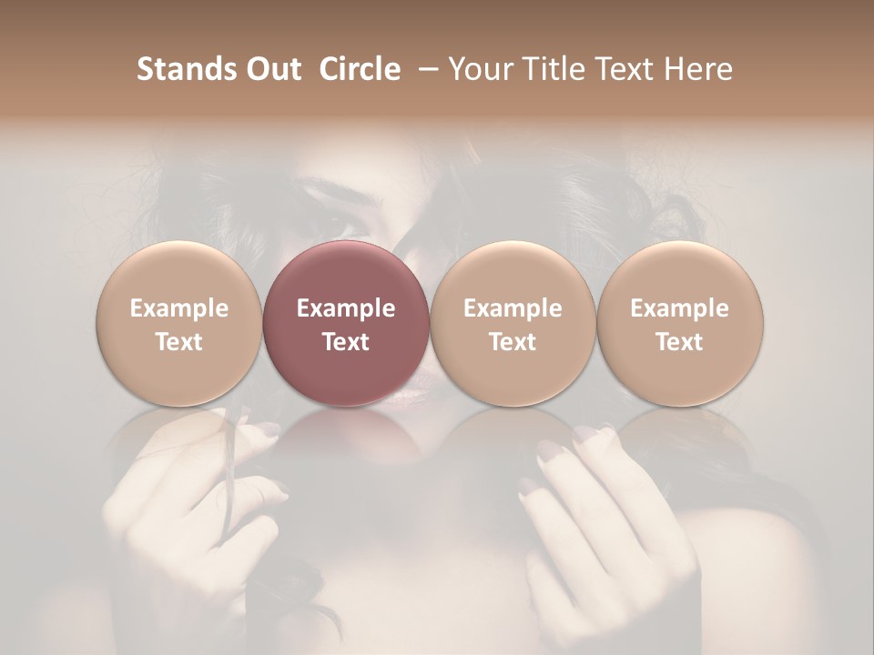 Luxury Model Elegant PowerPoint Template