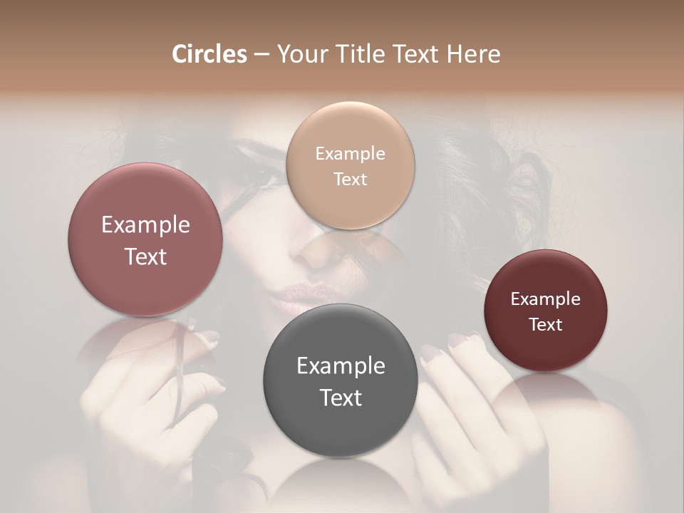 Luxury Model Elegant PowerPoint Template
