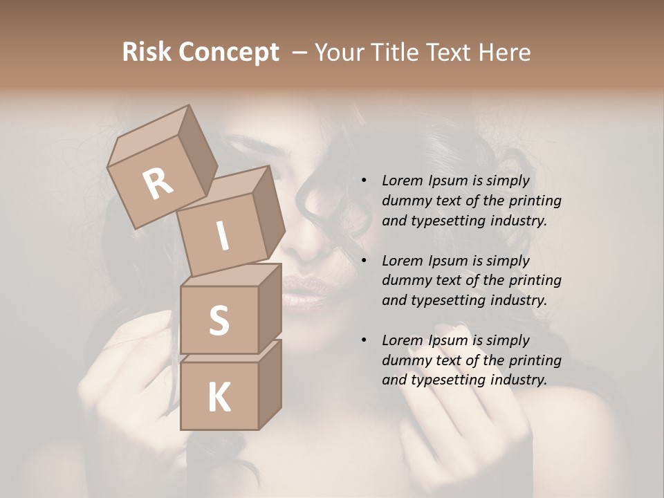 Luxury Model Elegant PowerPoint Template