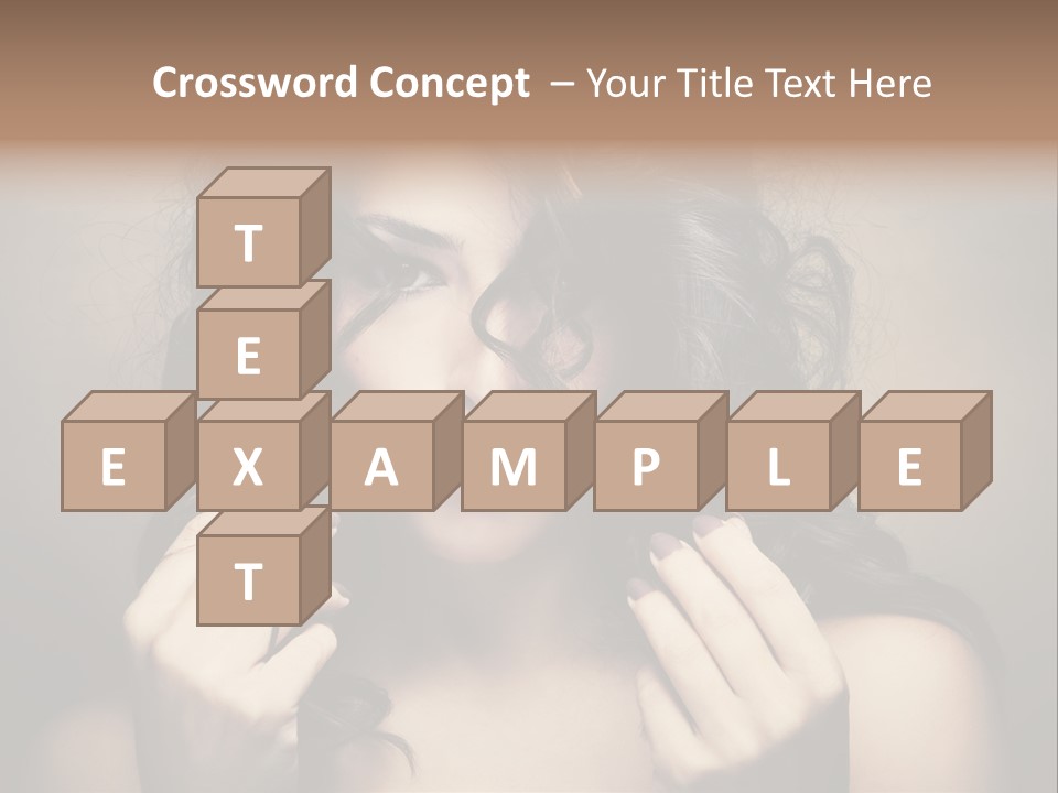 Luxury Model Elegant PowerPoint Template
