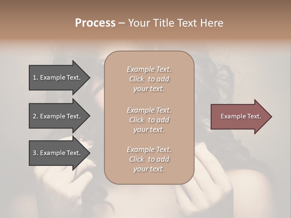 Luxury Model Elegant PowerPoint Template