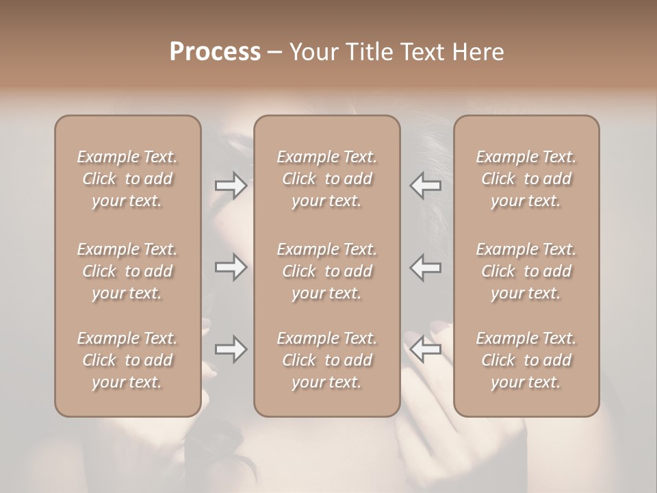 Luxury Model Elegant PowerPoint Template