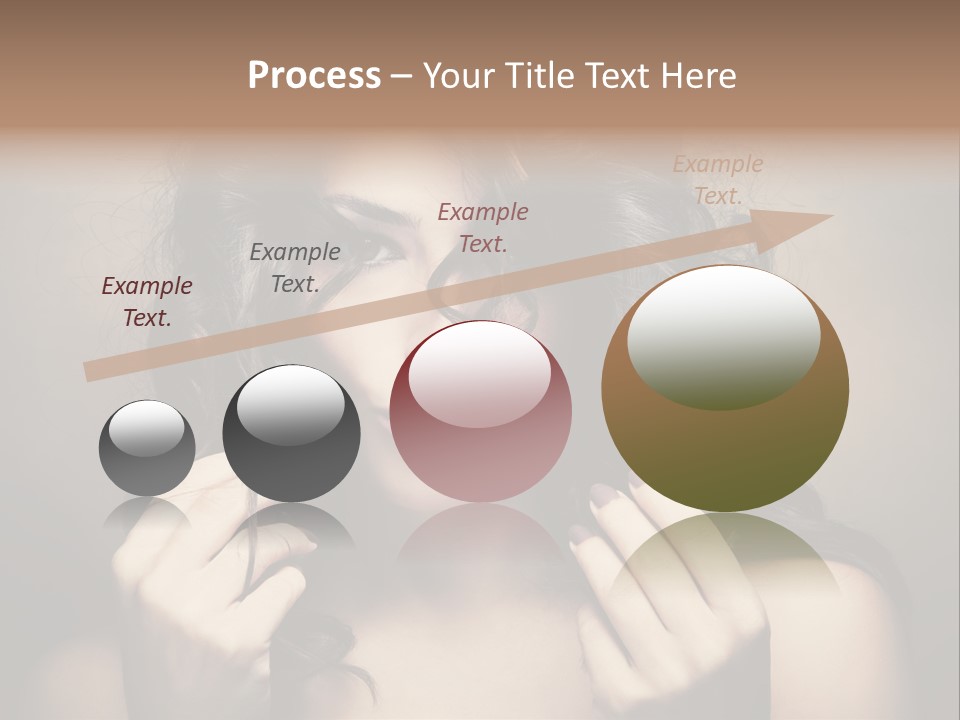 Luxury Model Elegant PowerPoint Template
