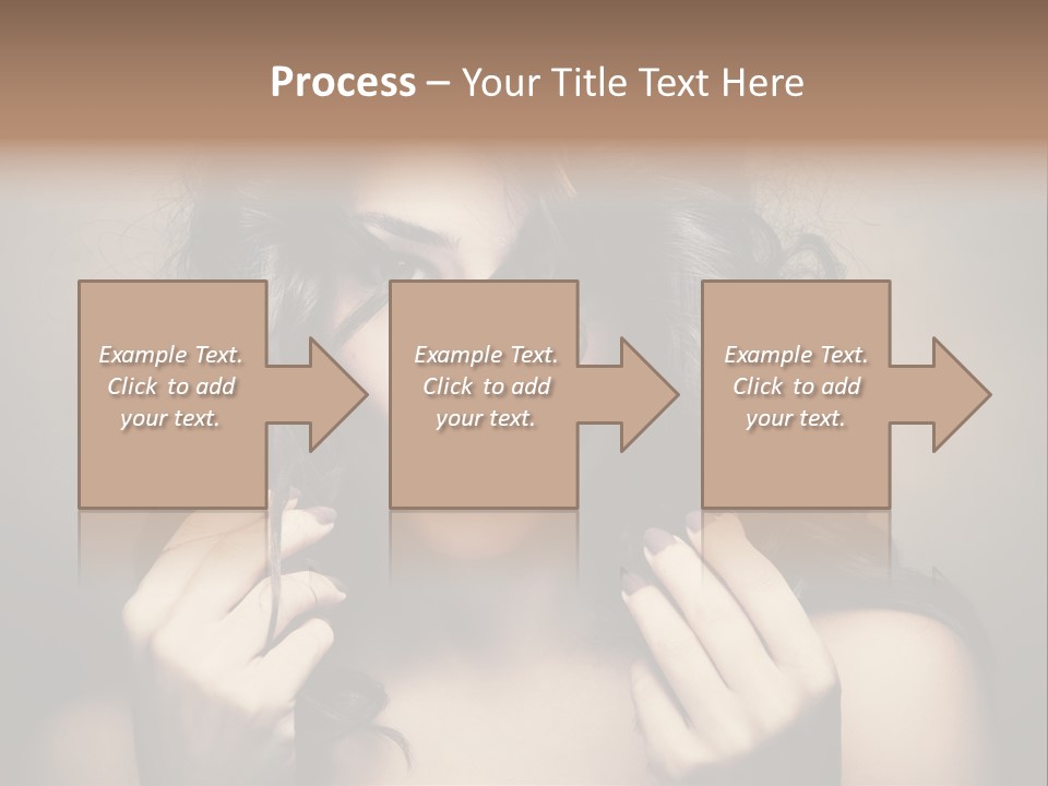 Luxury Model Elegant PowerPoint Template