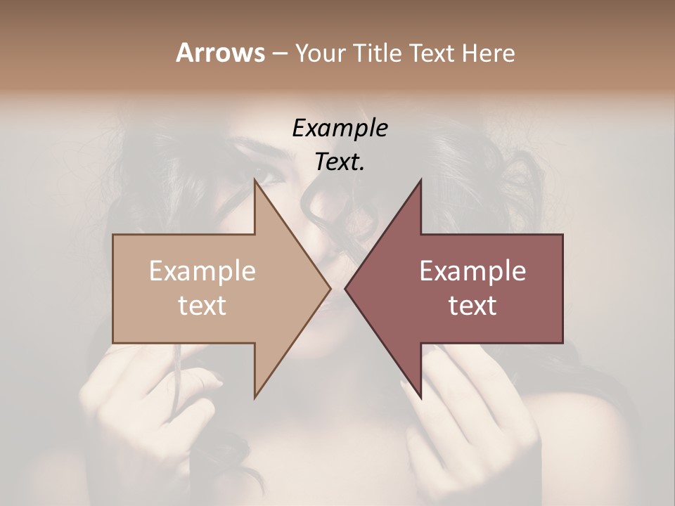 Luxury Model Elegant PowerPoint Template