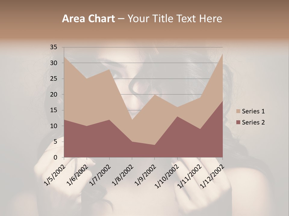 Luxury Model Elegant PowerPoint Template