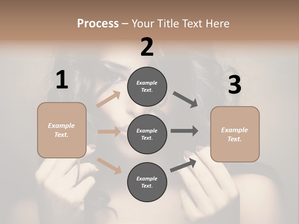 Luxury Model Elegant PowerPoint Template