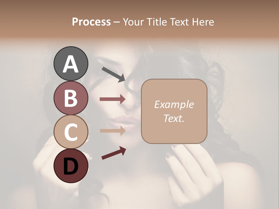 Luxury Model Elegant PowerPoint Template