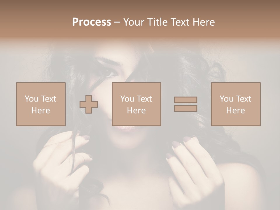 Luxury Model Elegant PowerPoint Template