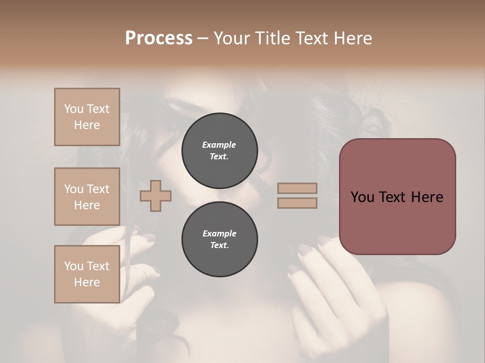 Luxury Model Elegant PowerPoint Template