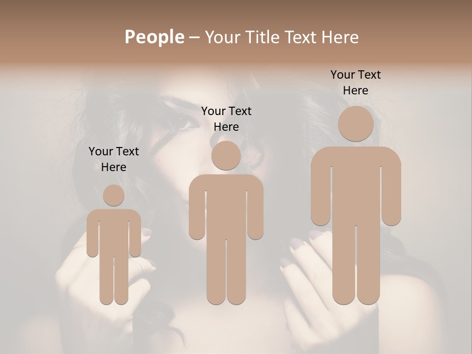 Luxury Model Elegant PowerPoint Template