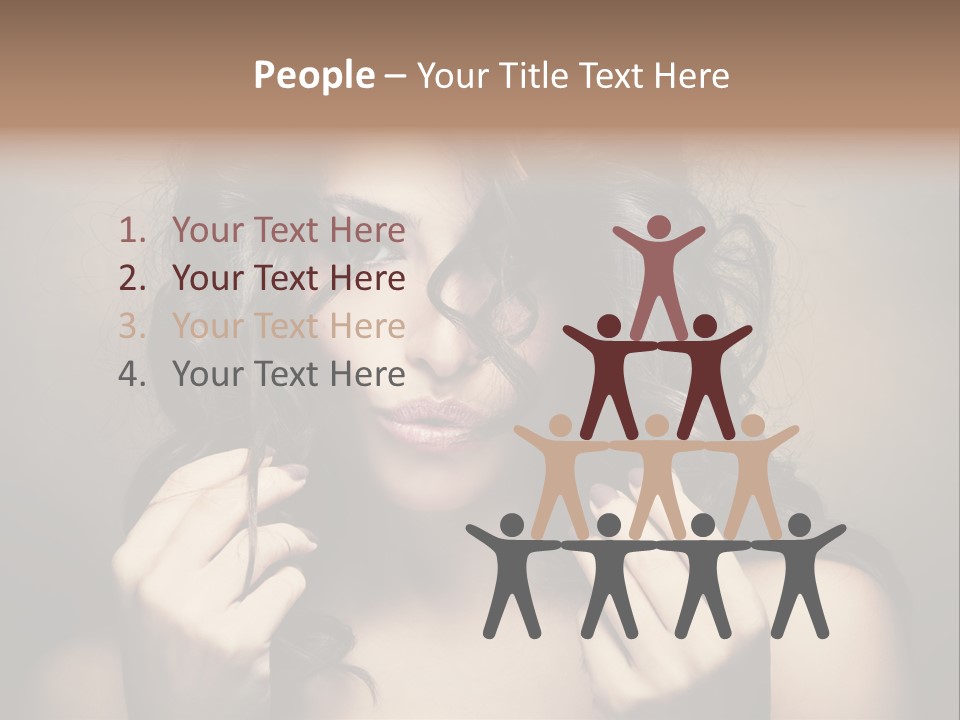 Luxury Model Elegant PowerPoint Template