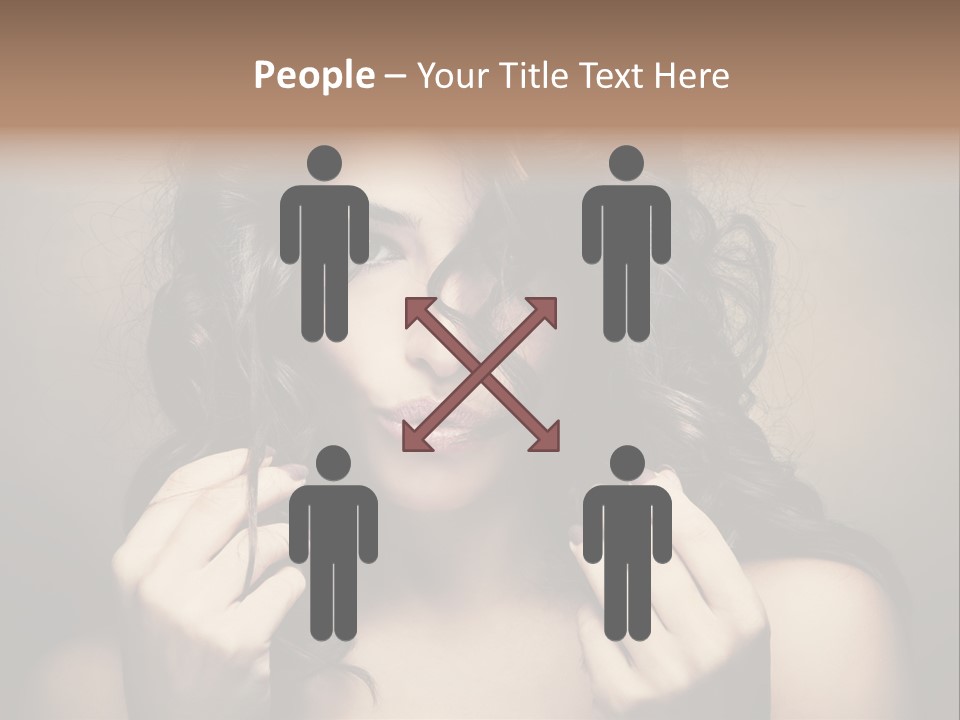 Luxury Model Elegant PowerPoint Template