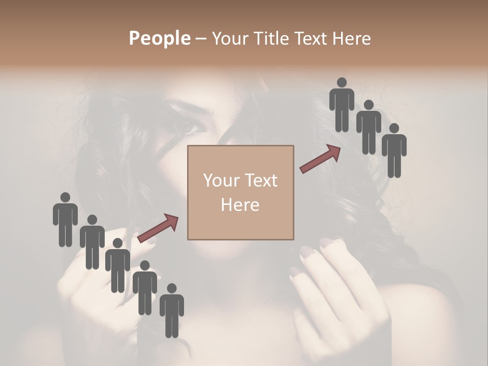 Luxury Model Elegant PowerPoint Template