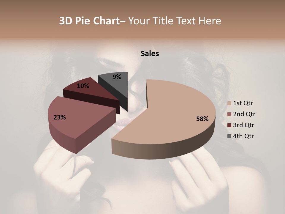 Luxury Model Elegant PowerPoint Template