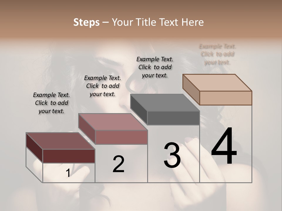 Luxury Model Elegant PowerPoint Template