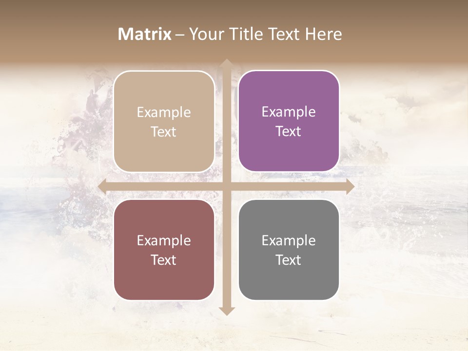 Sea Girl Flower PowerPoint Template