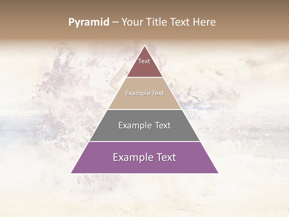 Sea Girl Flower PowerPoint Template