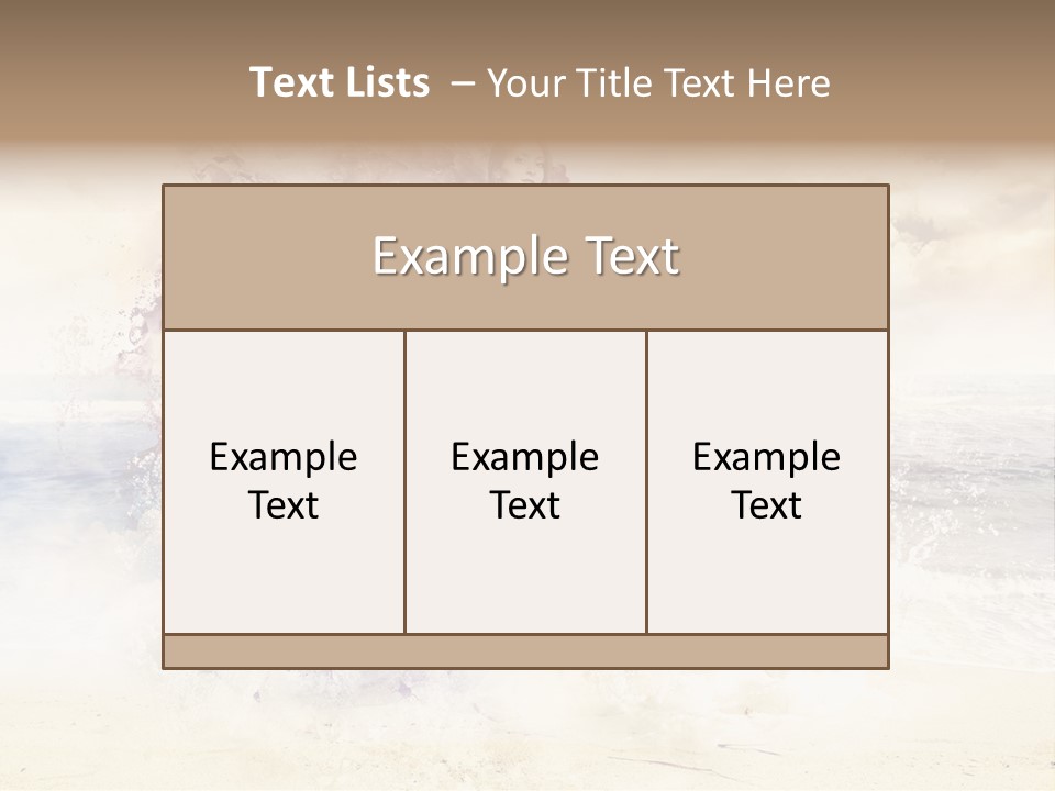 Sea Girl Flower PowerPoint Template