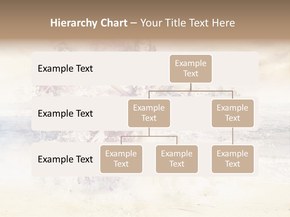 Sea Girl Flower PowerPoint Template