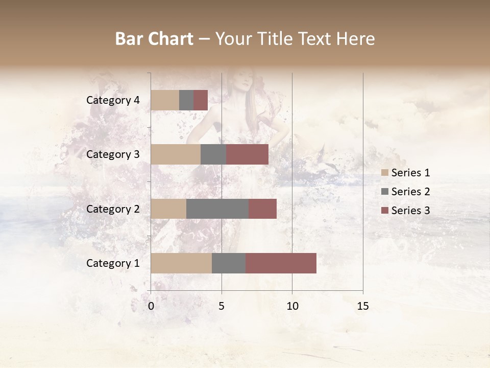 Sea Girl Flower PowerPoint Template