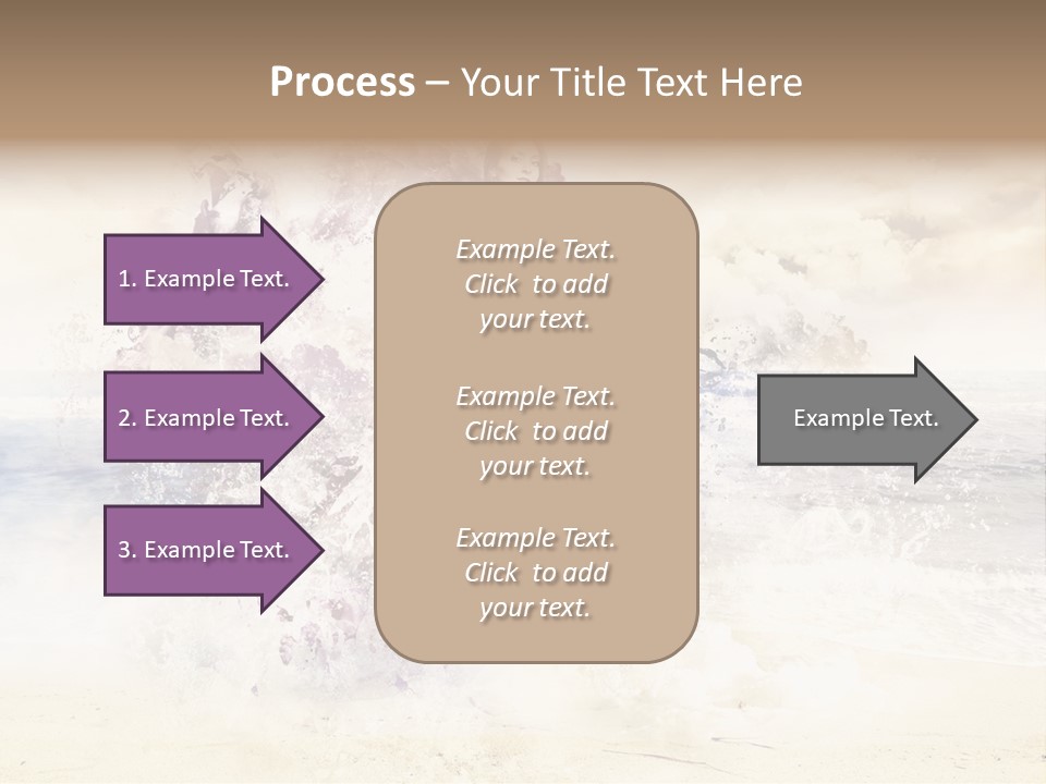 Sea Girl Flower PowerPoint Template