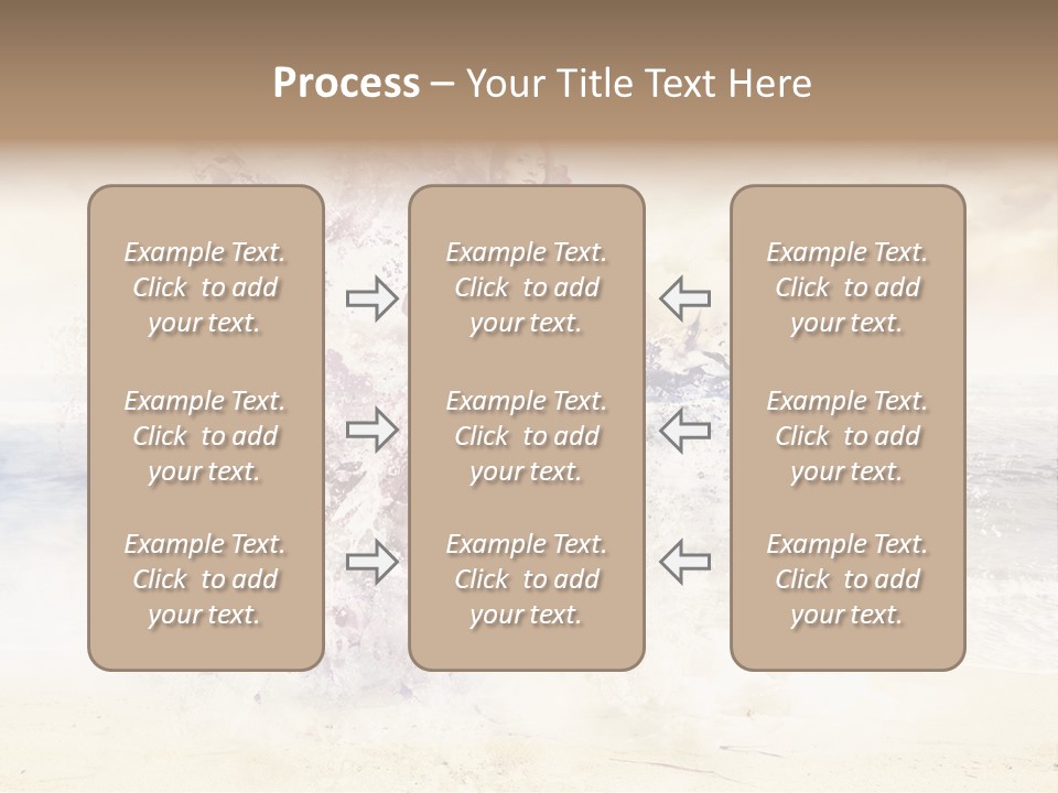 Sea Girl Flower PowerPoint Template