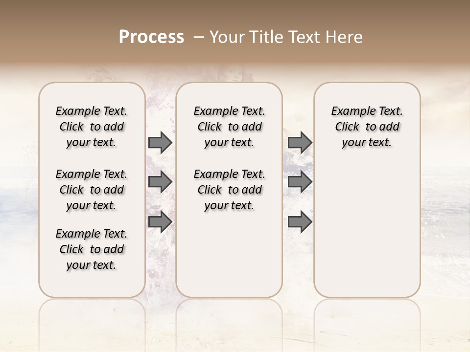 Sea Girl Flower PowerPoint Template