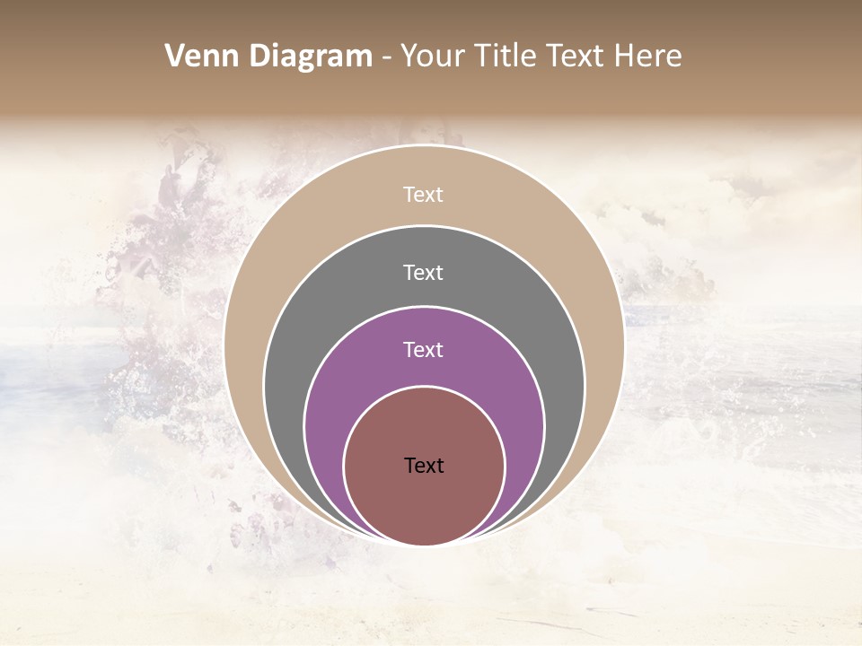 Sea Girl Flower PowerPoint Template