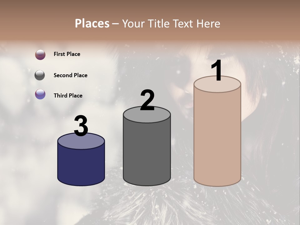 Fresh Seasonal Visage PowerPoint Template