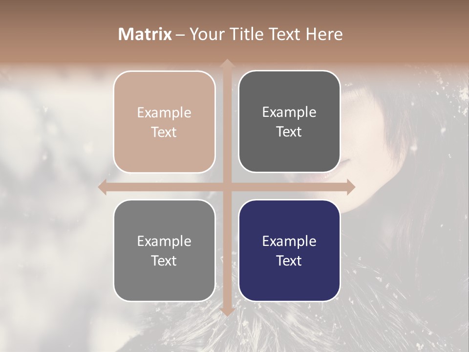 Fresh Seasonal Visage PowerPoint Template