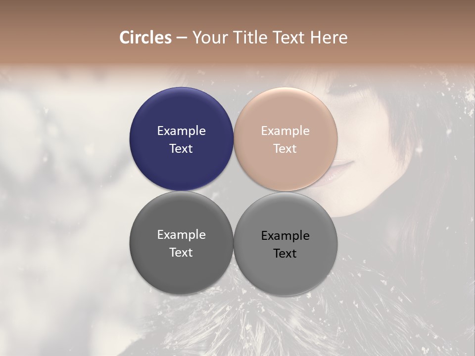 Fresh Seasonal Visage PowerPoint Template