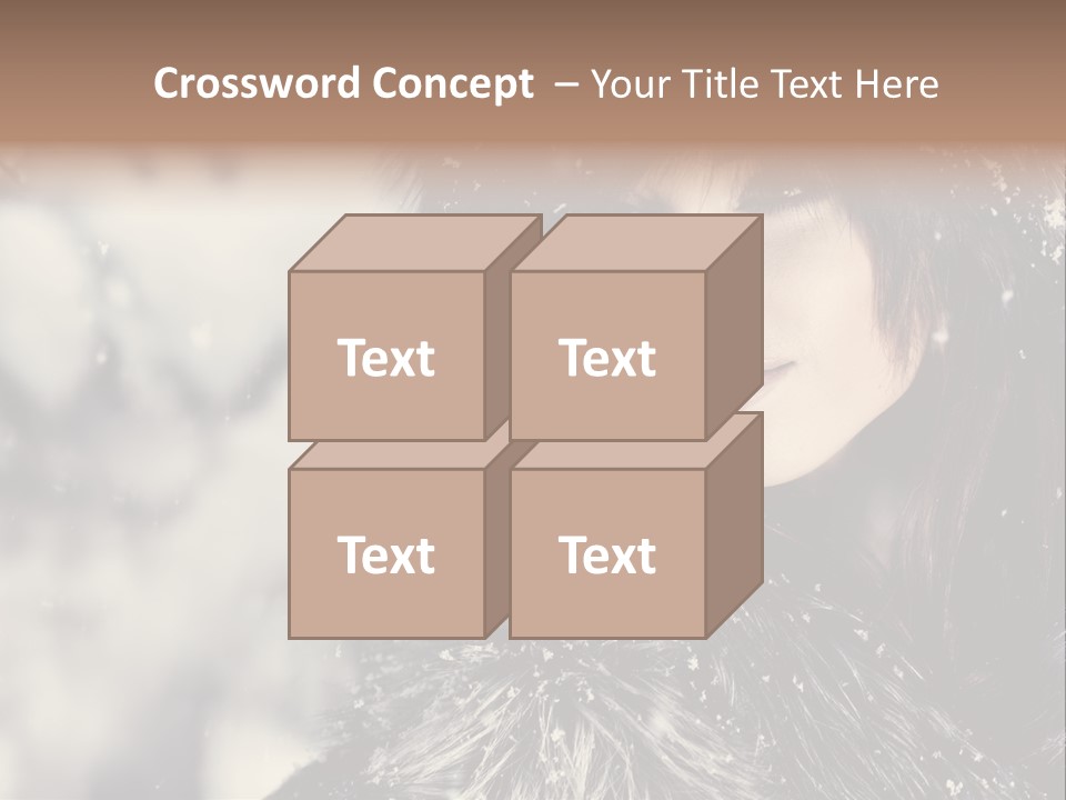 Fresh Seasonal Visage PowerPoint Template