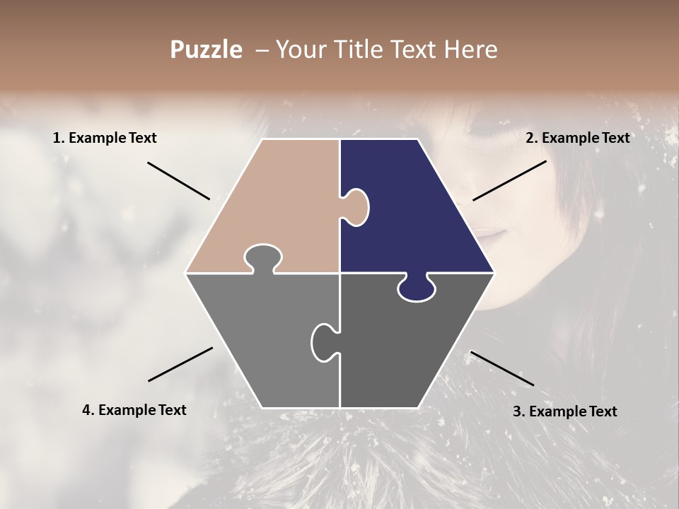 Fresh Seasonal Visage PowerPoint Template