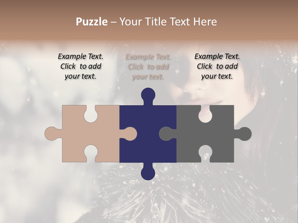Fresh Seasonal Visage PowerPoint Template