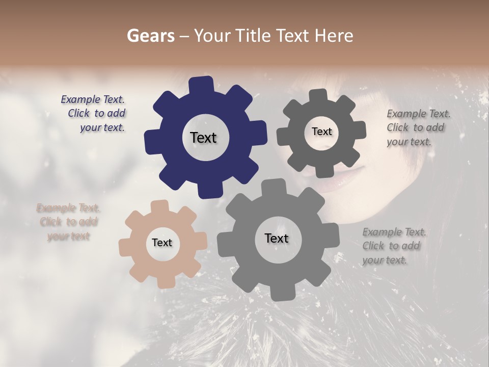 Fresh Seasonal Visage PowerPoint Template