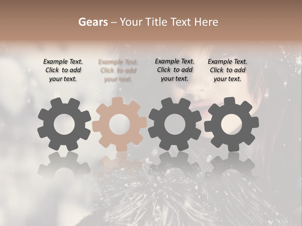 Fresh Seasonal Visage PowerPoint Template