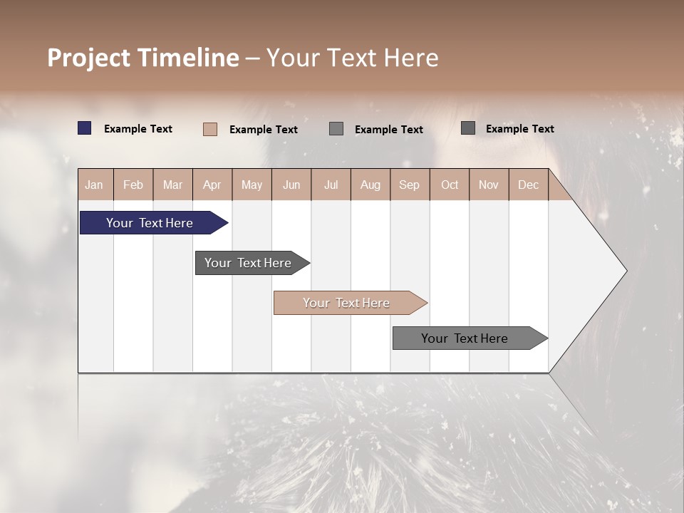 Fresh Seasonal Visage PowerPoint Template