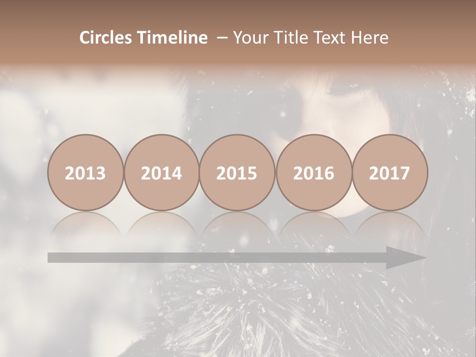 Fresh Seasonal Visage PowerPoint Template