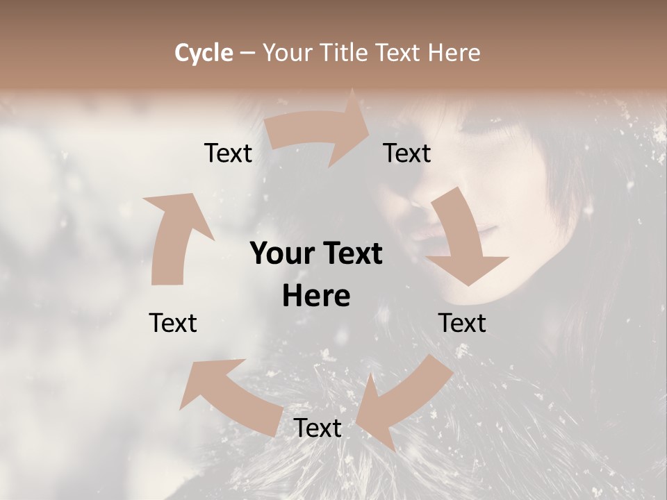 Fresh Seasonal Visage PowerPoint Template