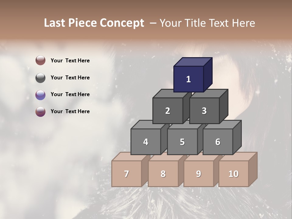 Fresh Seasonal Visage PowerPoint Template
