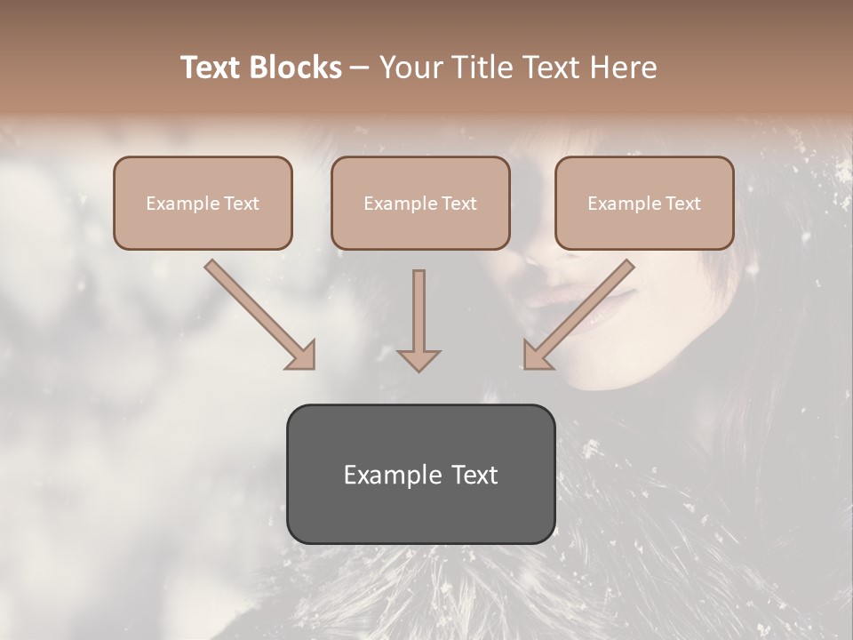 Fresh Seasonal Visage PowerPoint Template