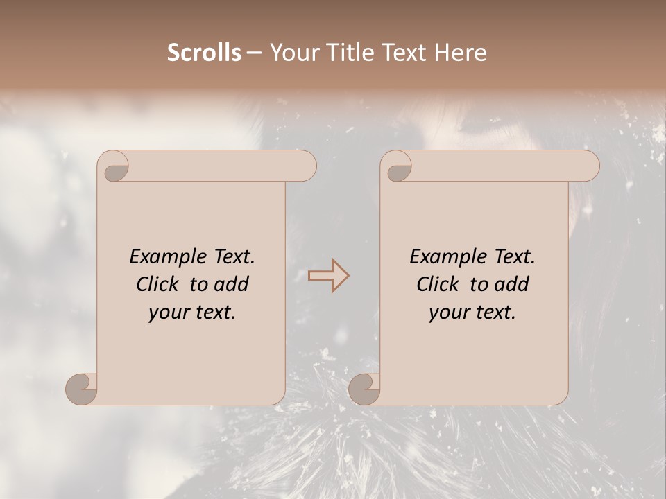Fresh Seasonal Visage PowerPoint Template