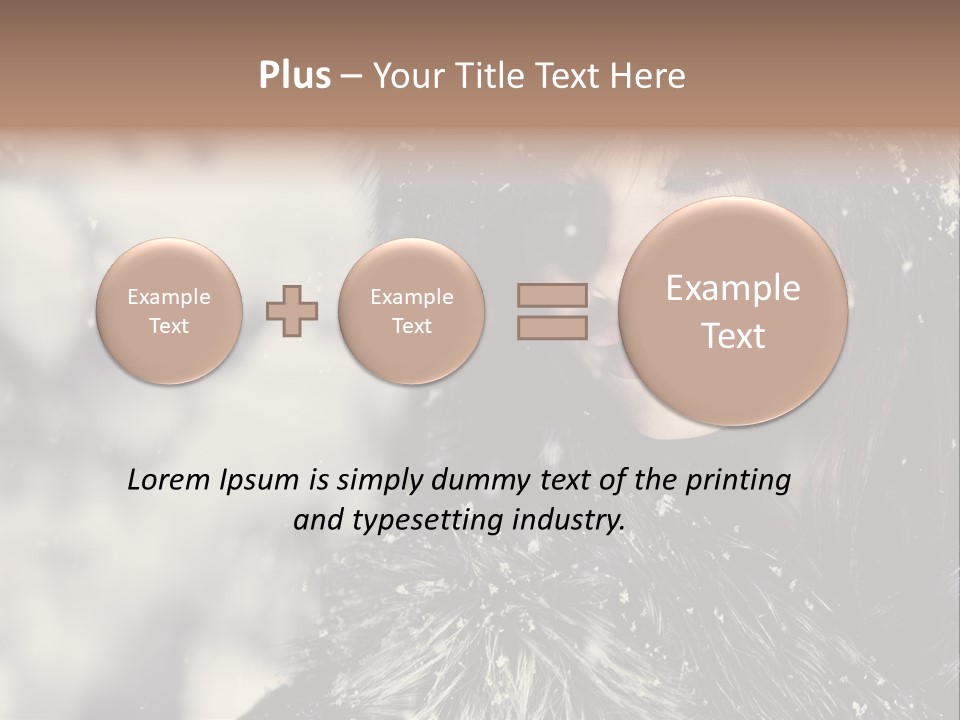 Fresh Seasonal Visage PowerPoint Template