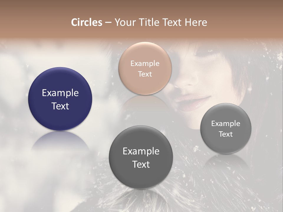 Fresh Seasonal Visage PowerPoint Template